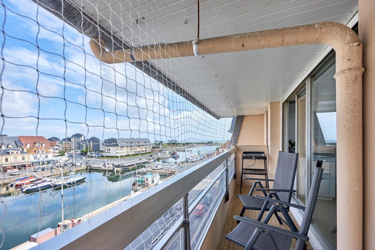 Le Tikahupo - Charmant Appt Vue Sur Le Port Courseulles-sur-Mer Exterior foto