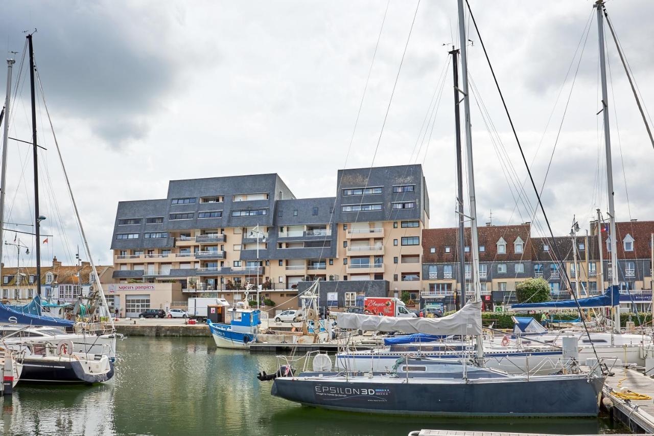 Le Tikahupo - Charmant Appt Vue Sur Le Port Courseulles-sur-Mer Exterior foto